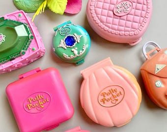 ヴィンテージ ポリーポケット コンパクトシェル - 90年代 女の子向け