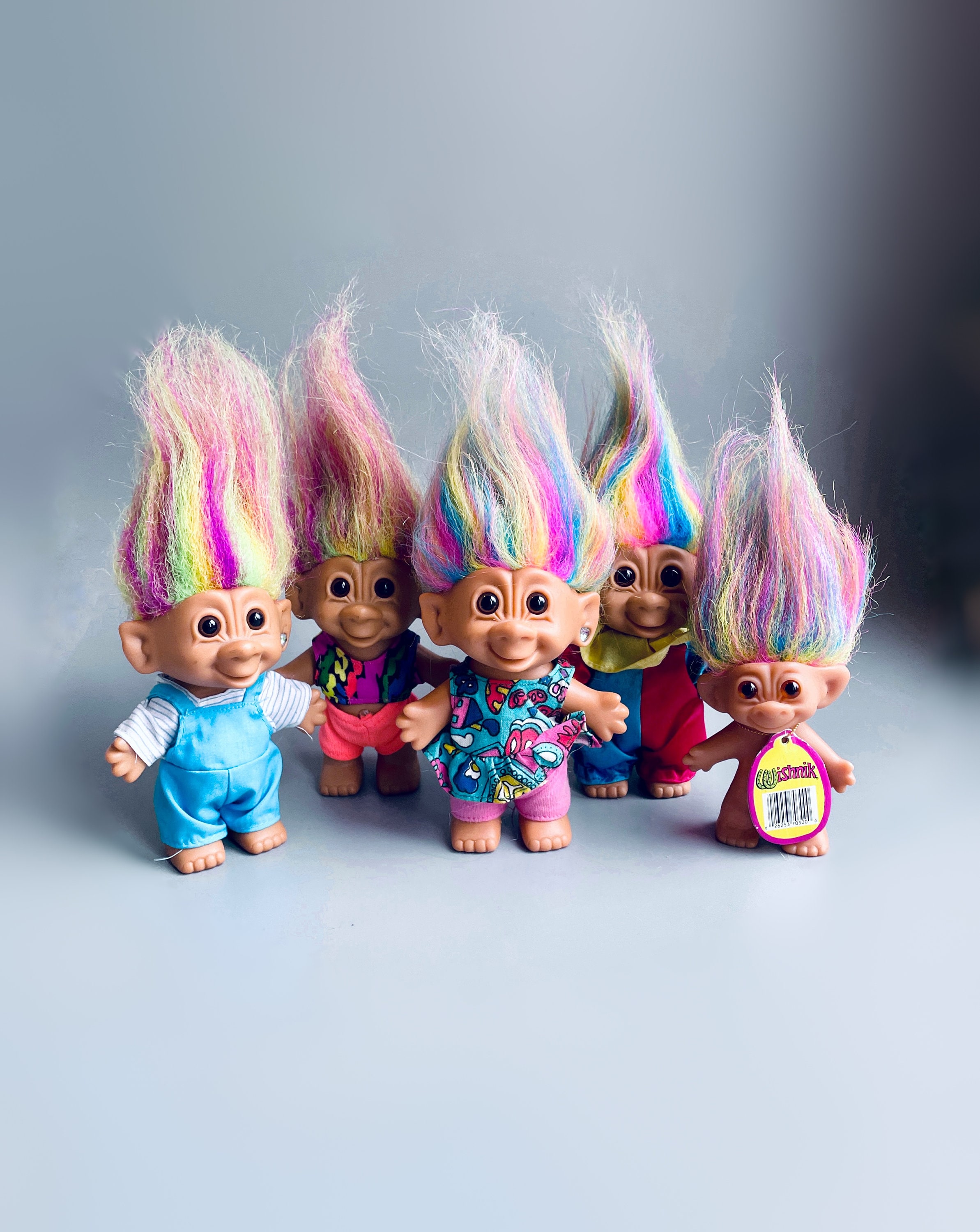 Original multi-style magic hair fairy magic hair long hair troll doll  children DIY toy gift