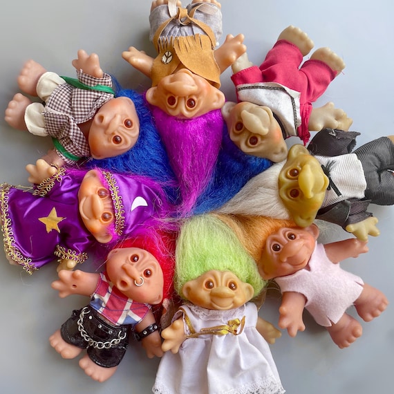 Vintage Dam Trolls, CHOOSE YOUR OWN, Dam Norfin Troll 90's 80's