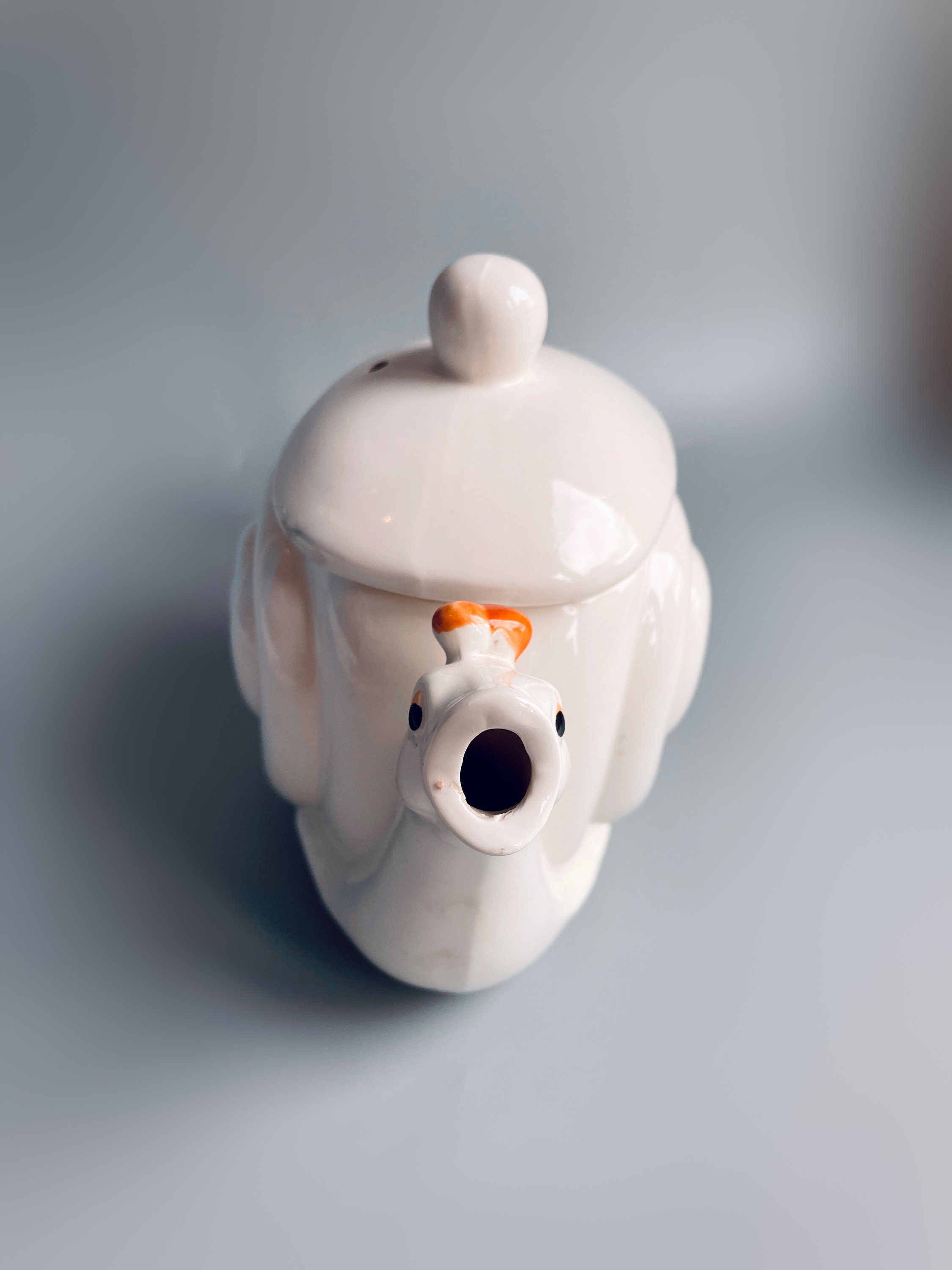 Kitsch Vintage Snail Teapot, Japanese Ceramic Snail Tea Pot Kitsch Vintage Snail Teapot, Japanese Ceramic Snail Tea Pot