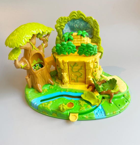 ディズニー ポリーポケット ジャングルブック プレイセット、ブルー