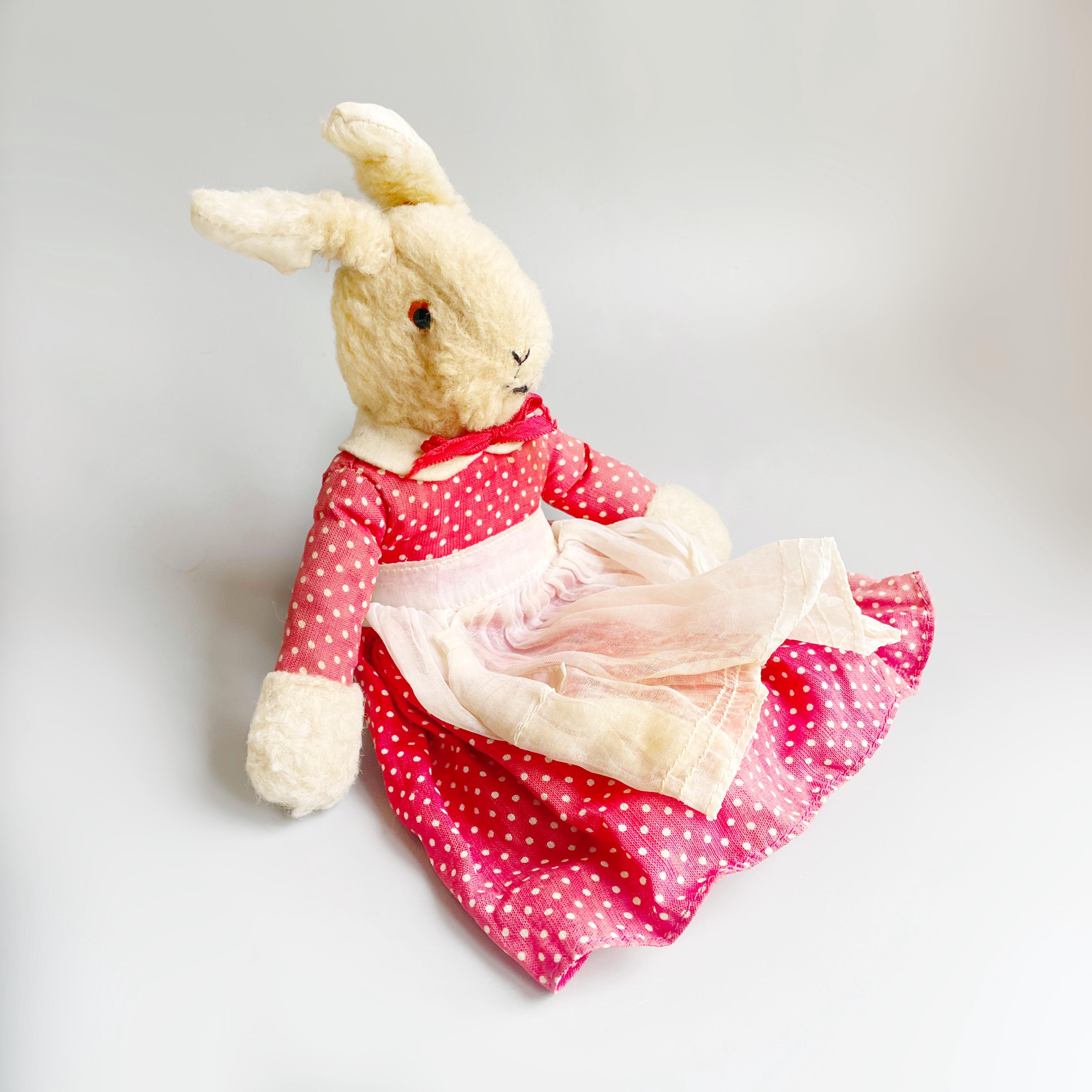 ヴィンテージ ファンシー うさぎ バニー ぬいぐるみ ファンシートイ うさちゃん ヴィンテージ うさぎ ぬいぐるみ