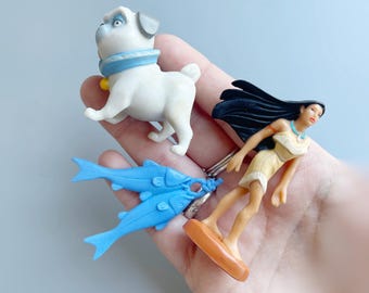 ヴィンテージ ディズニーのポカホンタス フィギュア、自分で選んで、90