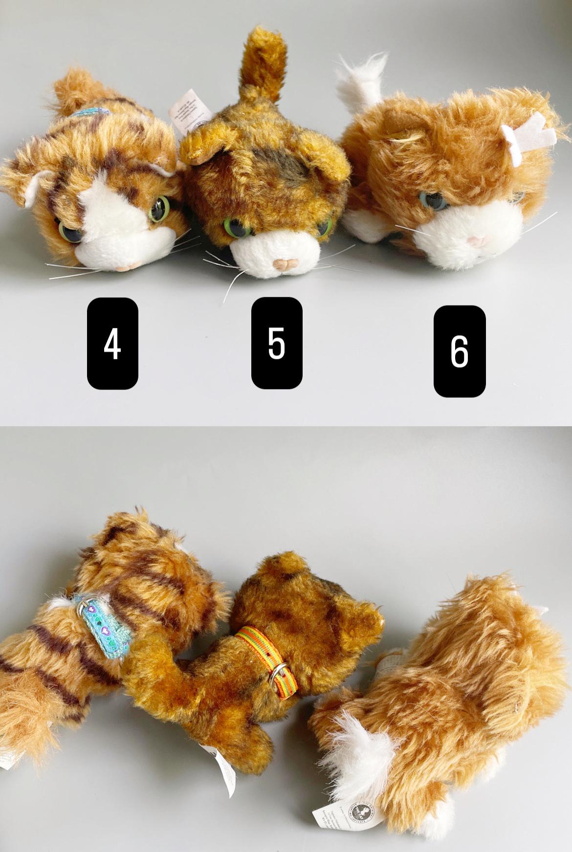 The Cat Plush, the Cat Plushies Artlist Collection Mini Cats Big Nose ...