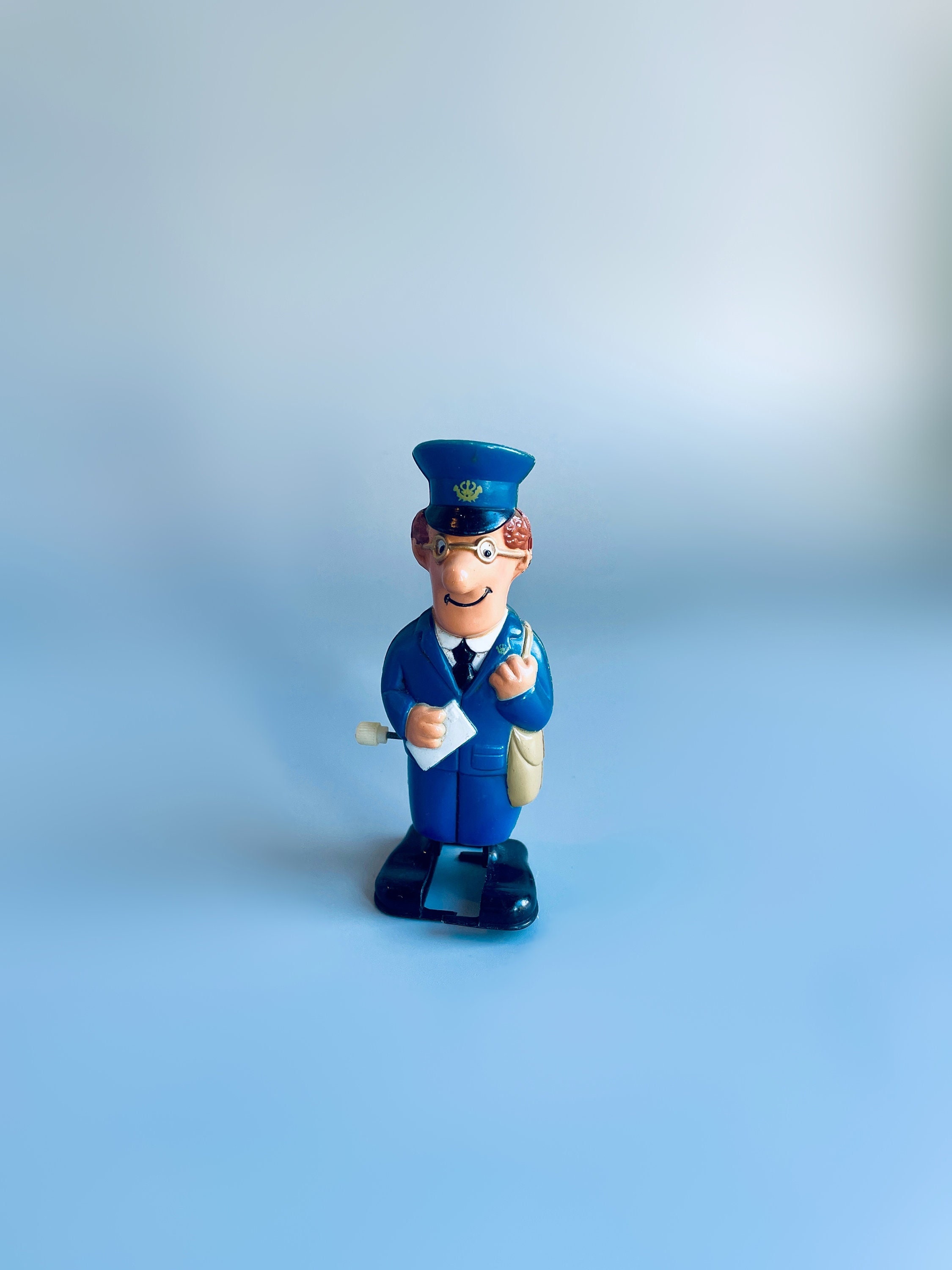 Postman Pat Wind up Walker, 1989 Vintage Postman Pat Figure 90's