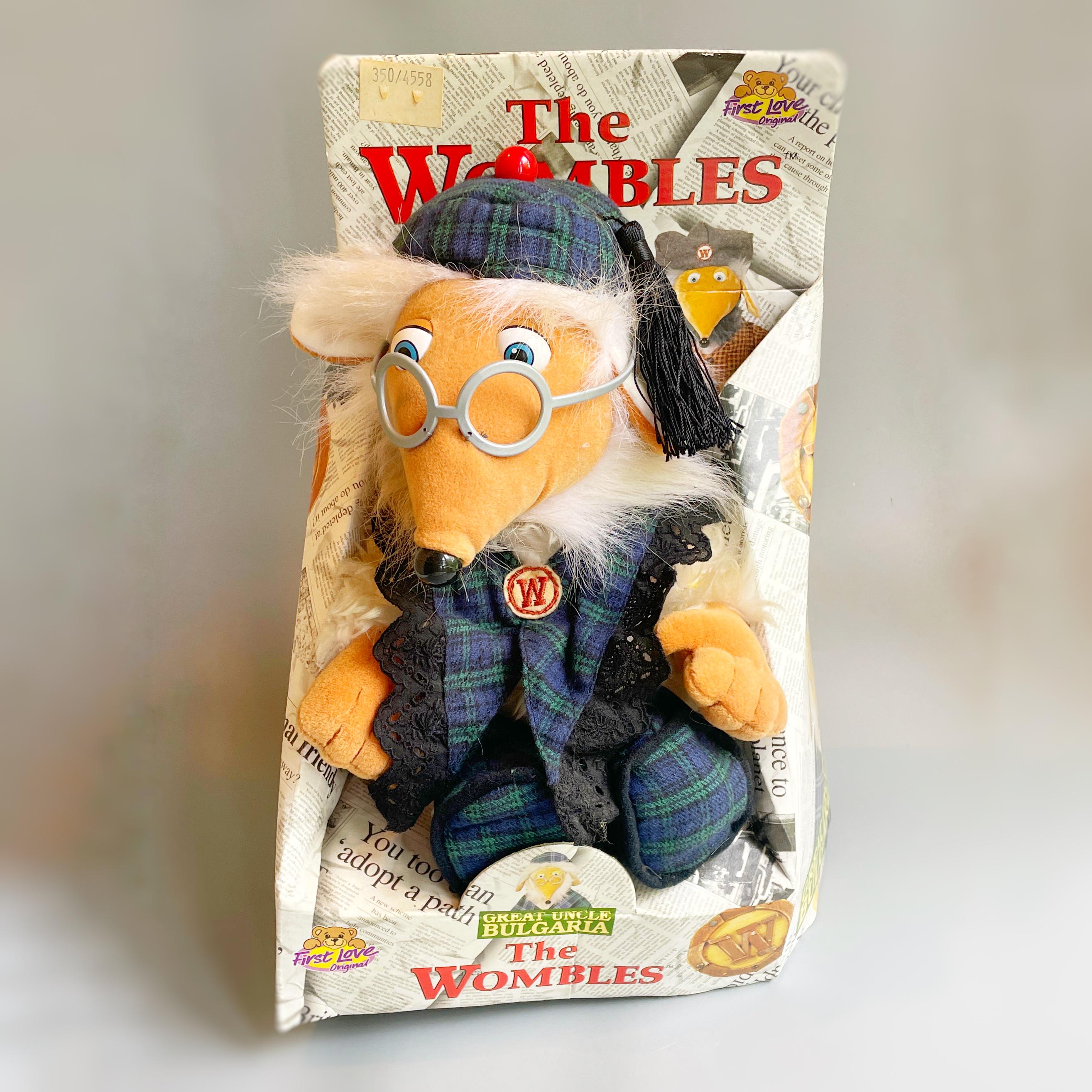 Uncle Bulgaria the Wombles Plush, 10” Wombles of Wimbledon Cuddly