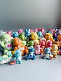 Vintage Care Bear Figurines, Posable Care Bear Figure, Miniature Figurines | CHOOSE YOUR OWN |Grams Bear, Love A Lot, Care Bears With Hair
