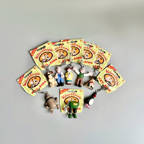 Wallace & Gromit Keychains | CHOOSE YOUR OWN | Wallace and Gromit