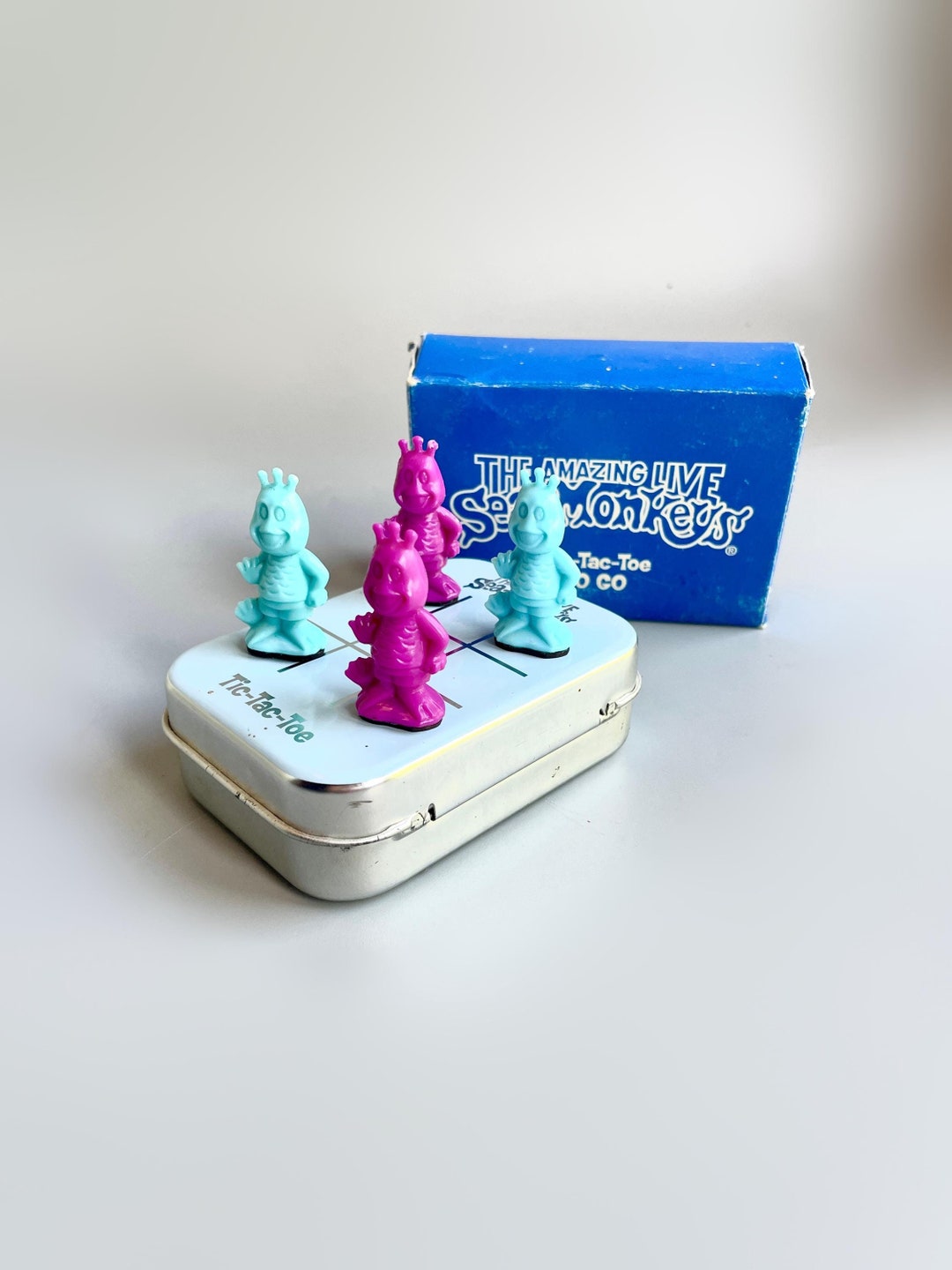 Vintage Sea-monkey Tic Tac Toe, the Amazing Live Sea Monkeys Tic-tac ...
