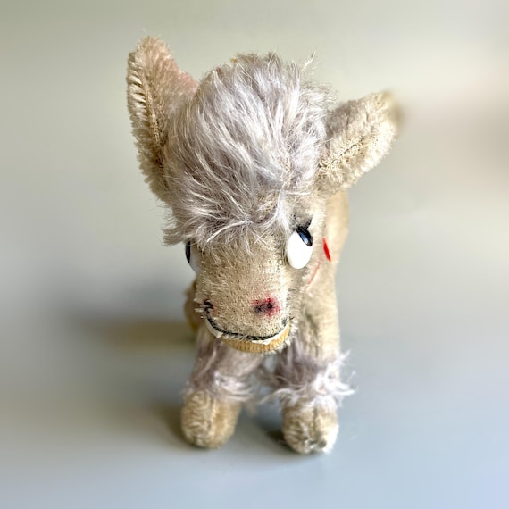 Vintage Anker Laughing Donkey, Grey Mufti Donkey With Teeth