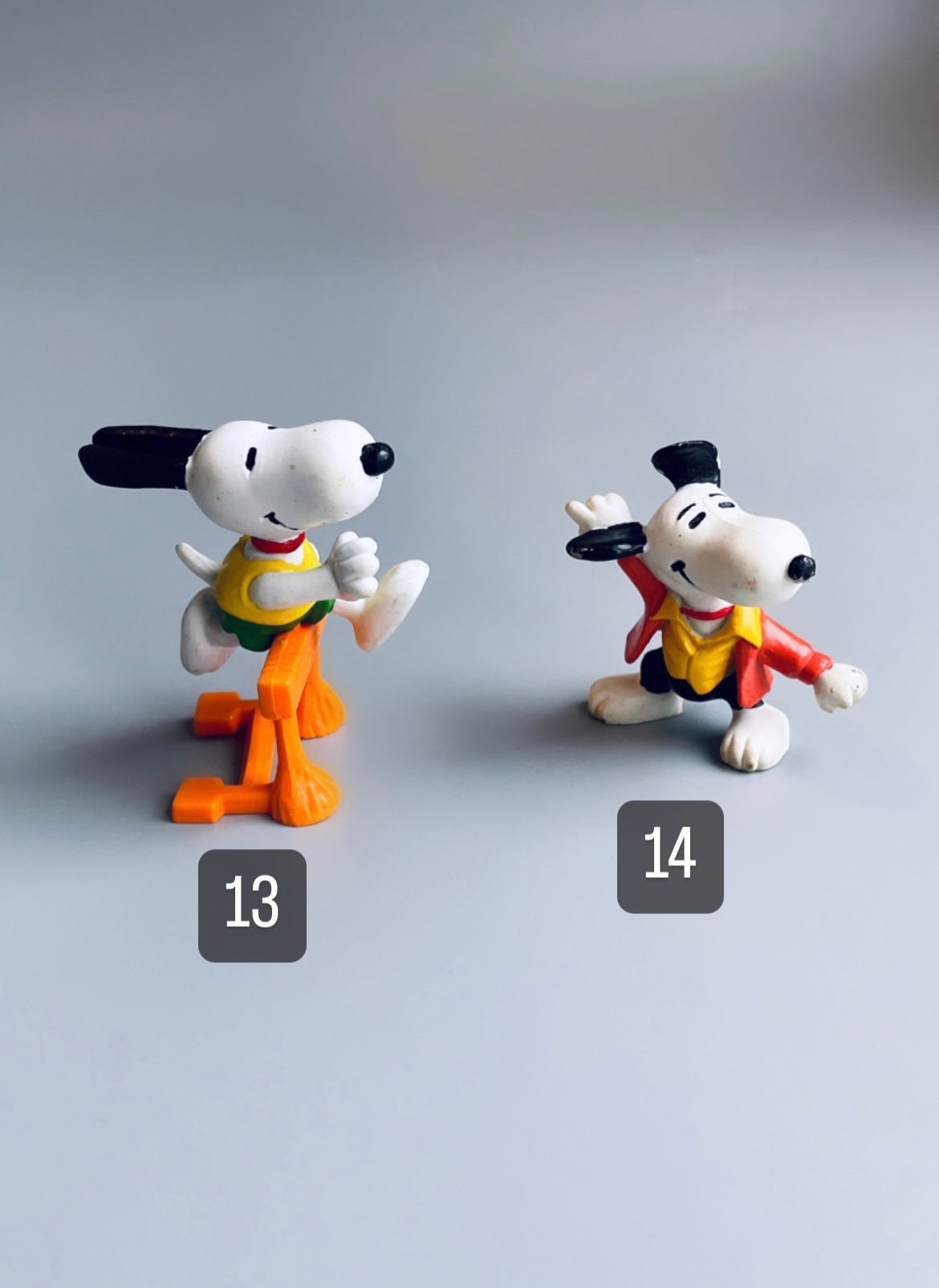 スヌーピーのプラスチックフィギュア、自分で選んで、ユナイテッド