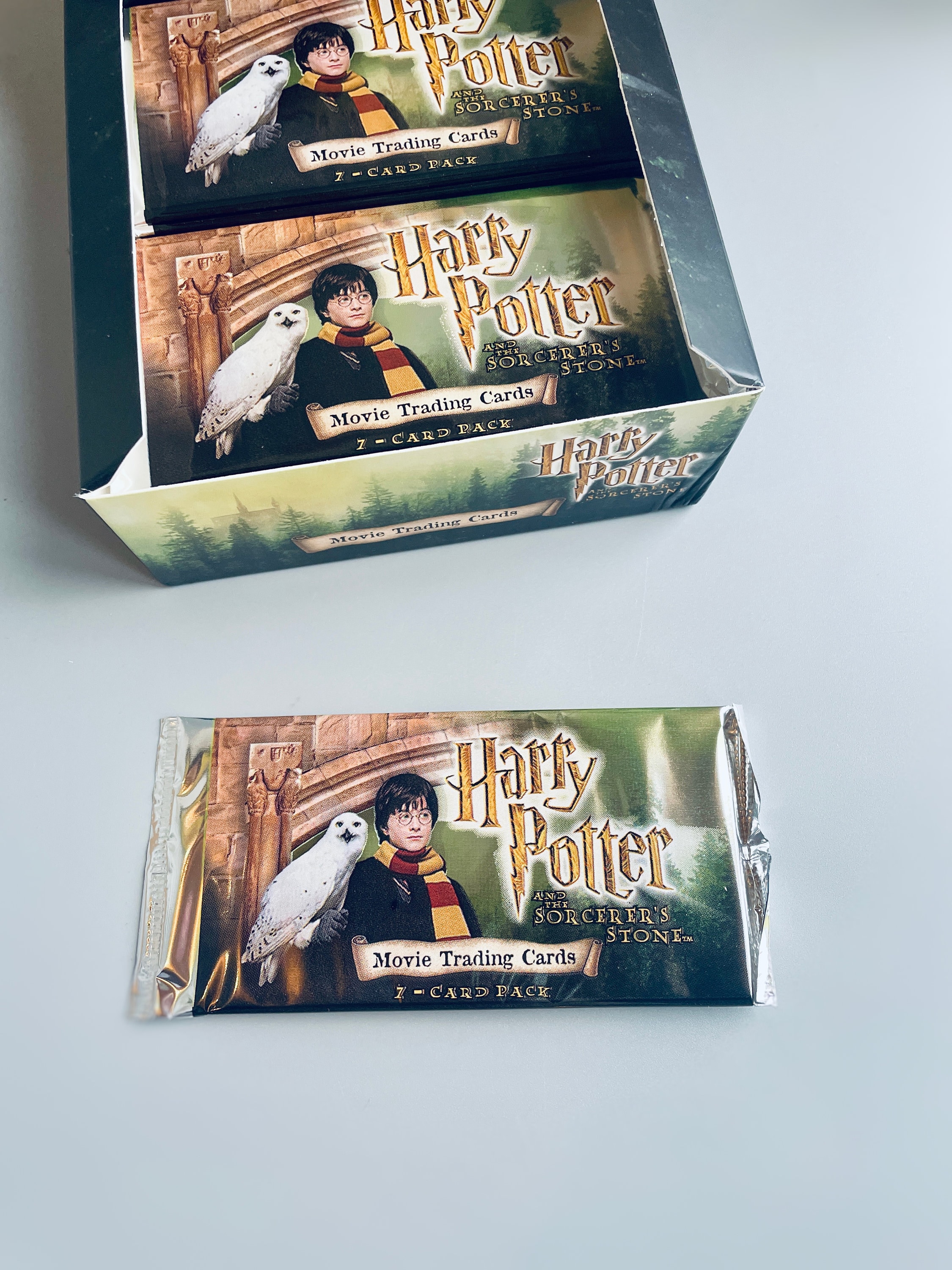 Harry Potter and the Sorcerers Stone Trading Cards, Vintage Harry Potter and the Sorcerers Stone Trading Cards, Vintage