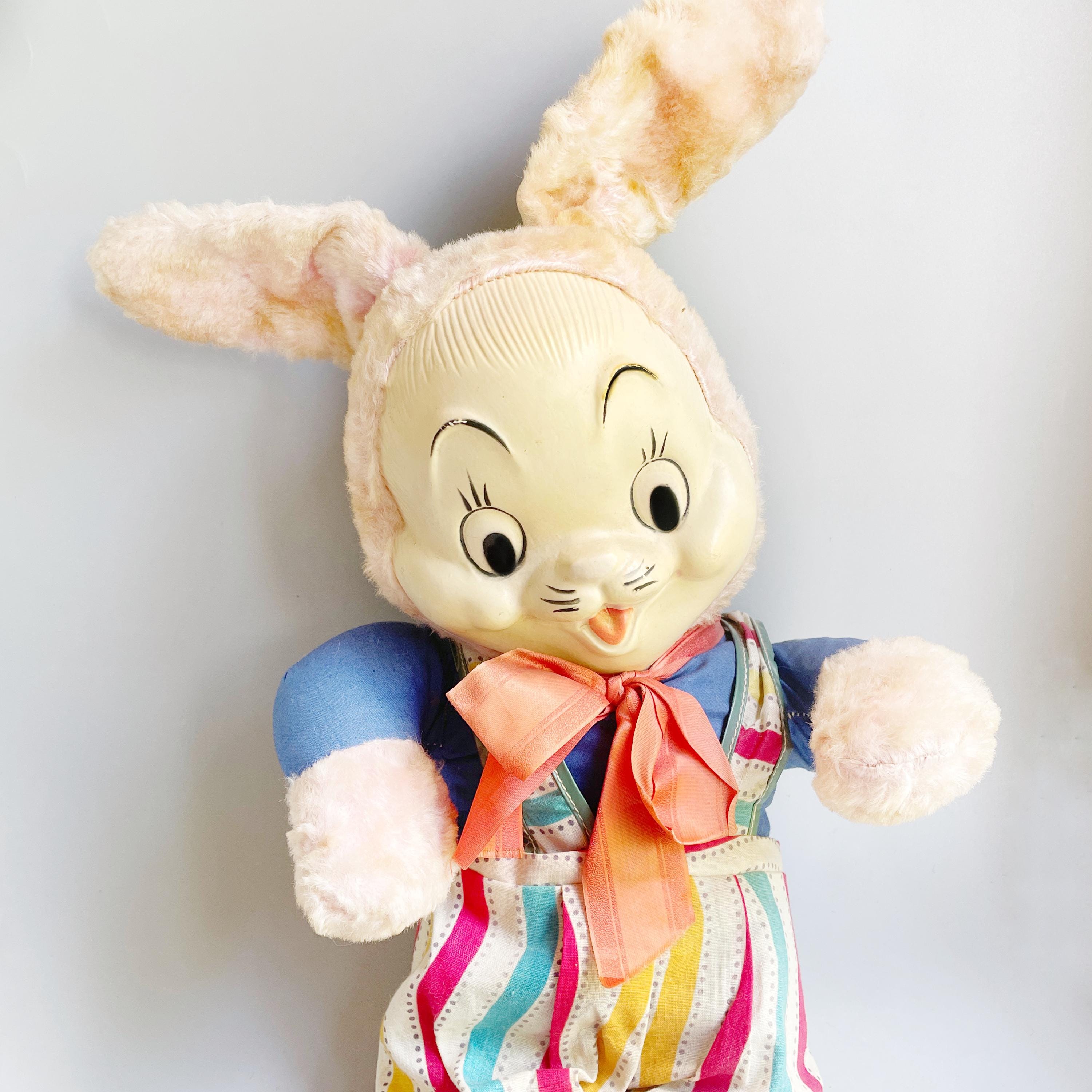 値下げ！1940s  VINTAGE  RABBITS  RUBBER DOLL s-l400.jpg