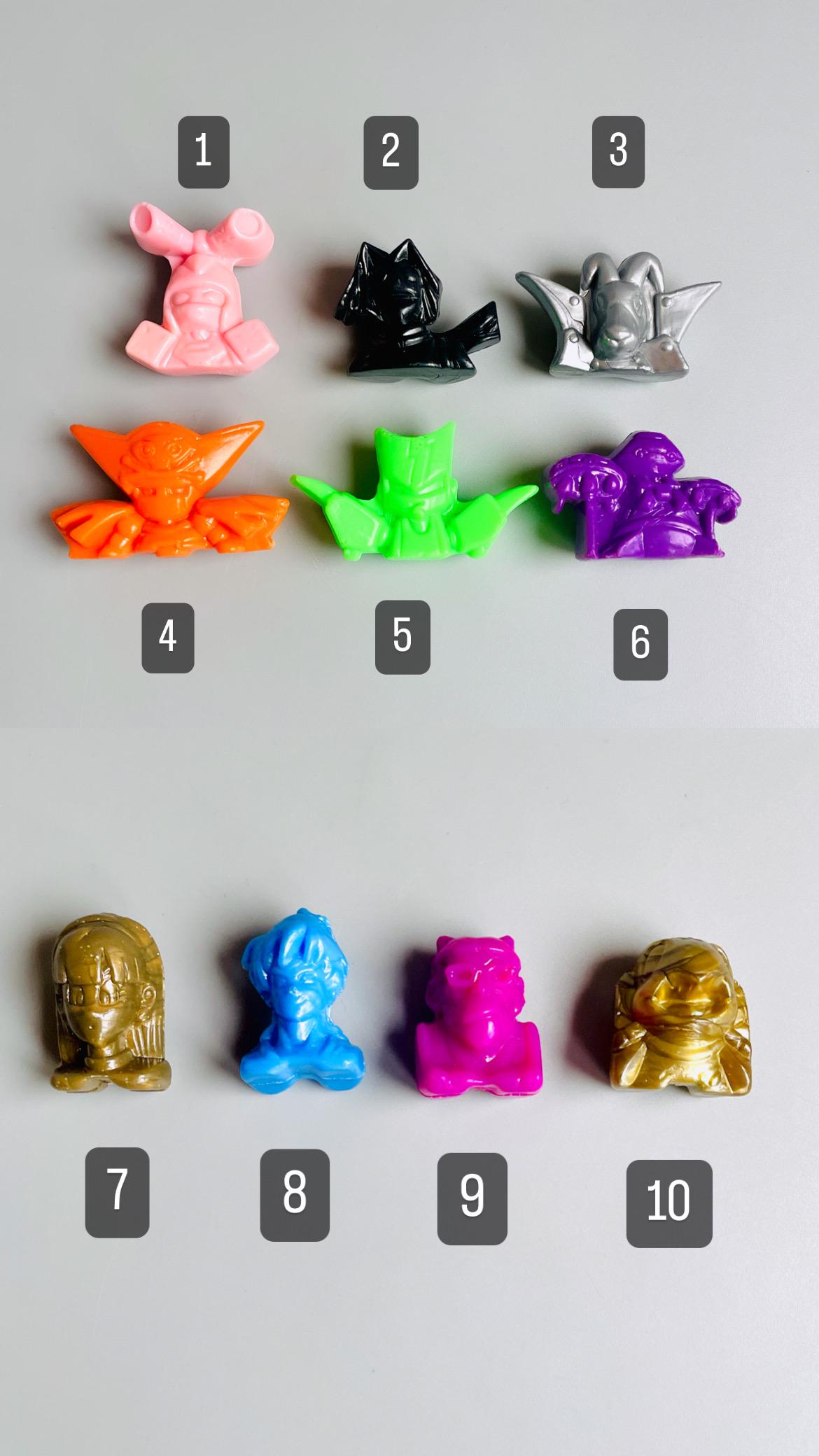 Gogo's Crazy Bones Dragon Ball Z Medabots, Choose Your Own, 2000's