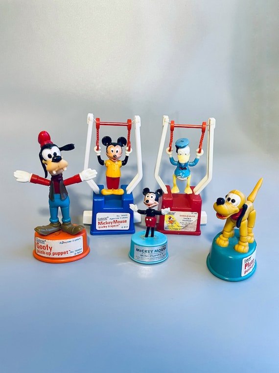 70年代ディズニープッシュアップパペット | おもちゃを選ぼう