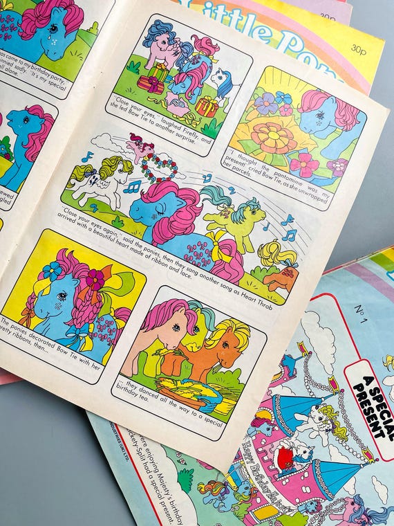 Vintage My Little Pony Comics, CHOOSE YOUR OWN, My Little Pony