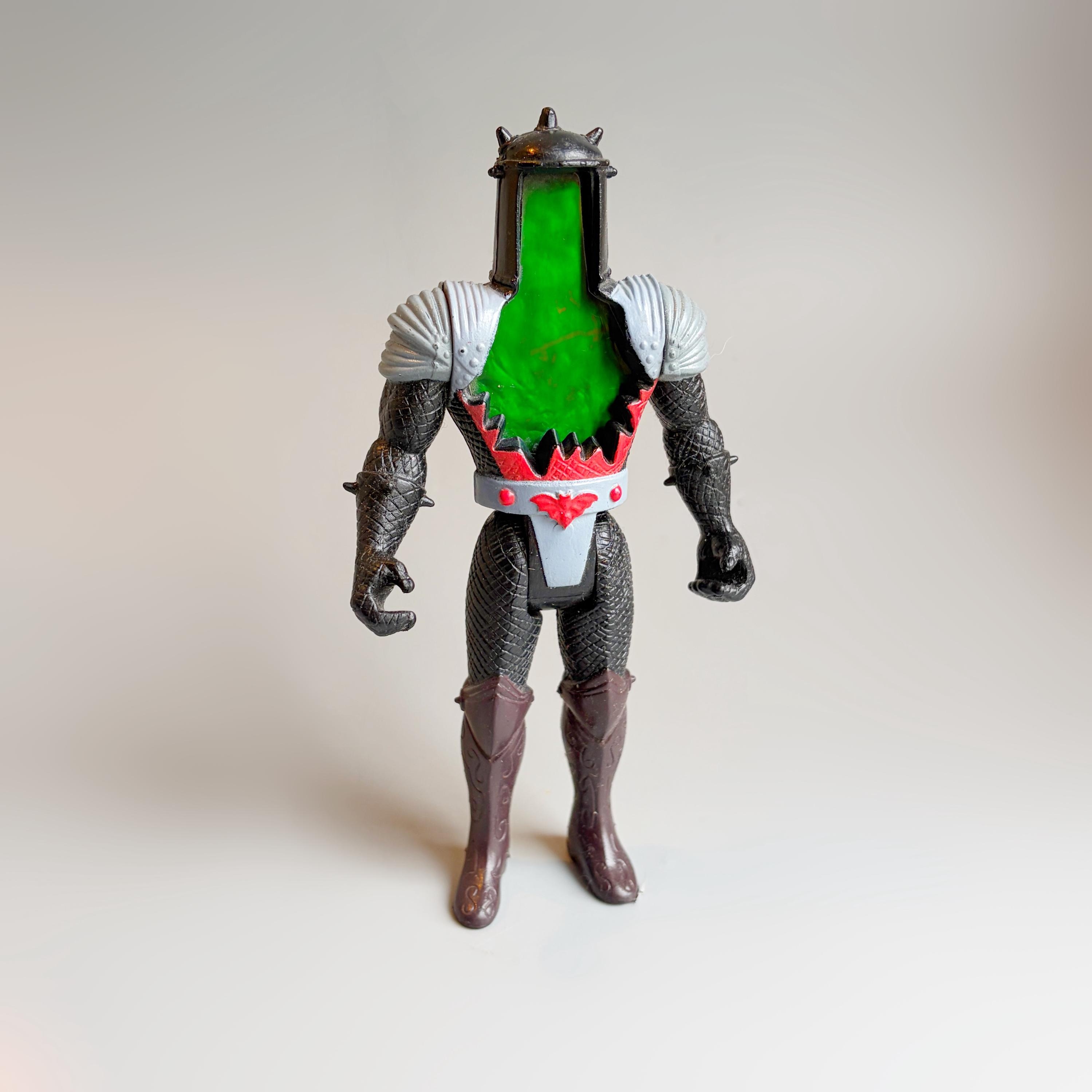 Tonka Supernaturals Burnheart Action Figure, 1987 Hologram Action 
