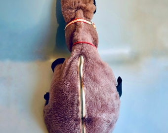 メリーソート　パジャマケース ヴィンテージ メリーソート ロバ パジャマケース、ベルと手綱付き