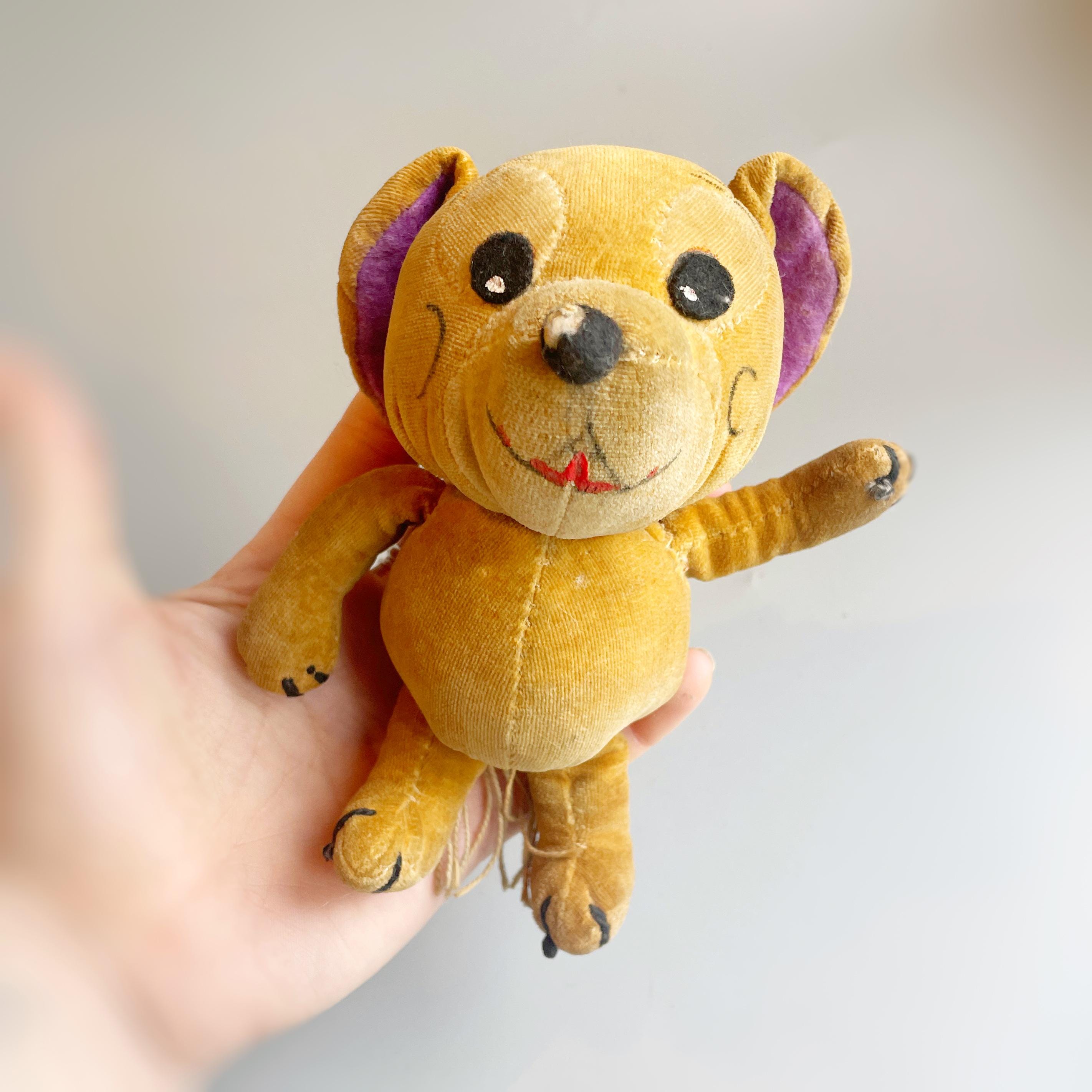 Merrythought Jerry Mouse, Tom and Jerry 1950's Veleveteen Plush