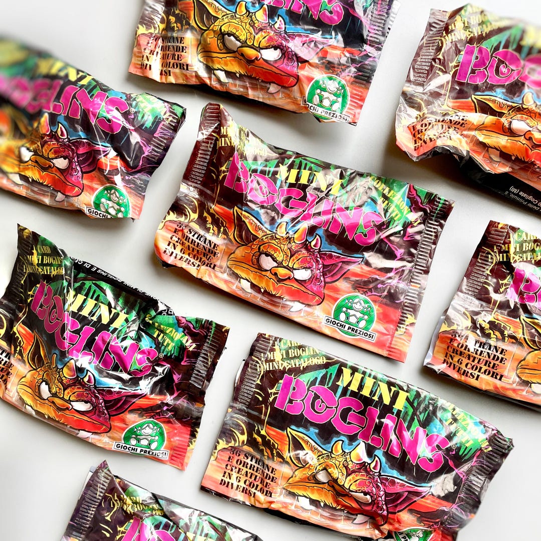 Mini Boglins SEALED OLD STOCK! Vintage 90's Small Boglins, Giochi