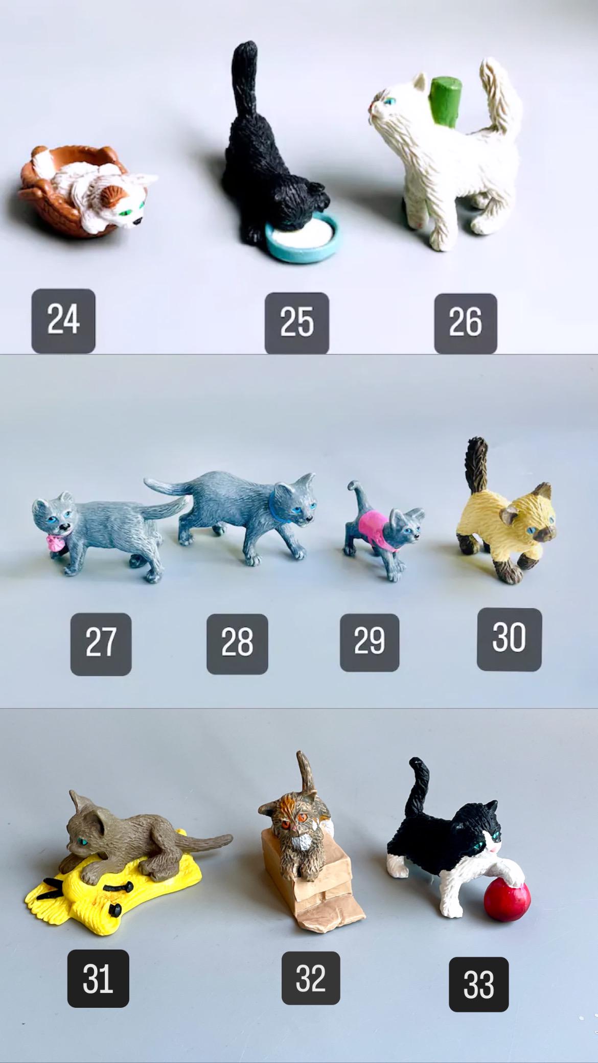 90's Kitty in My Pocket Figures- CHOOSE YOUR OWN, Vintage Meg