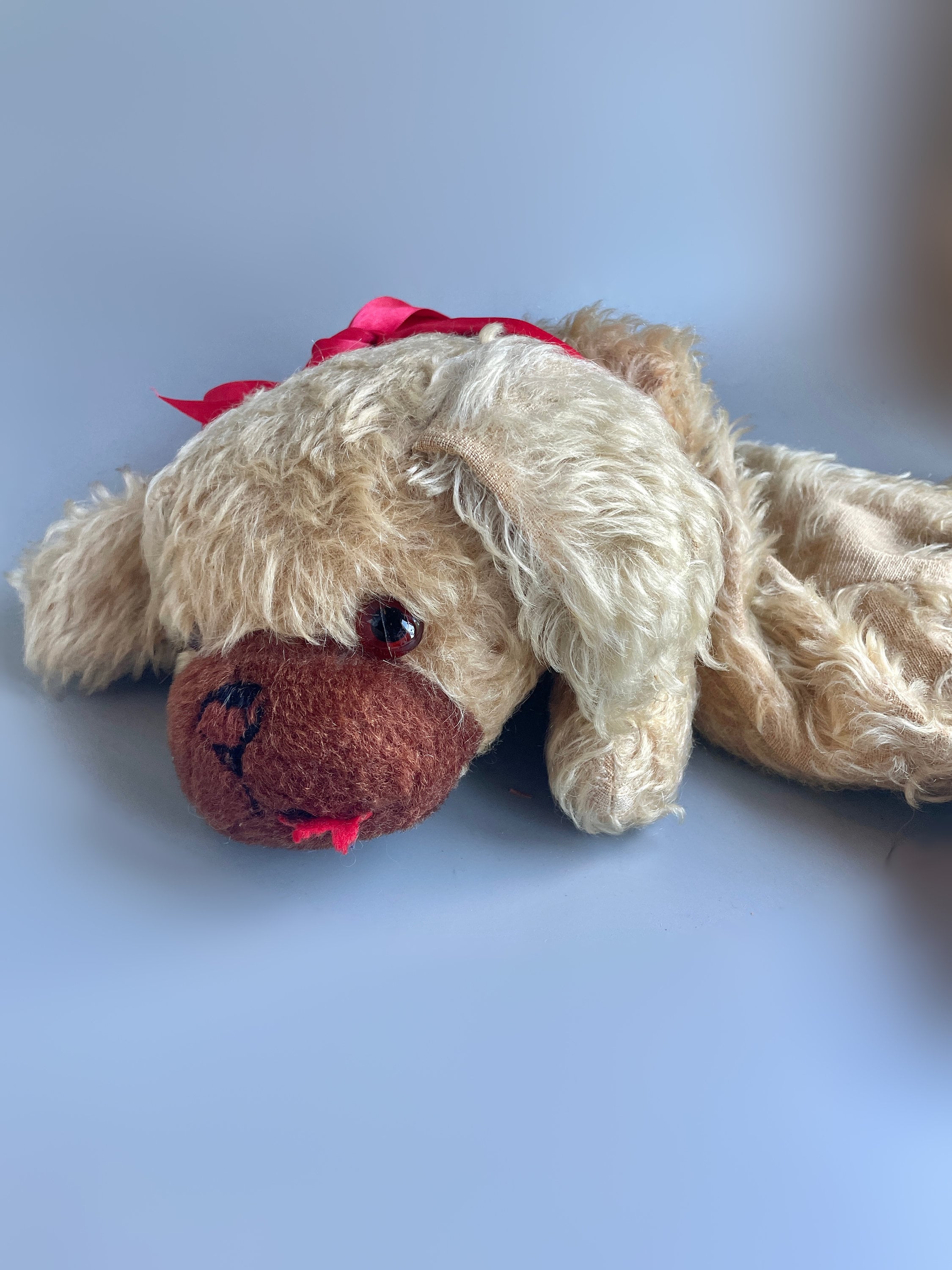 ヴィンテージ 麦わら ぬいぐるみ 犬 パジャマケース メリーソート
