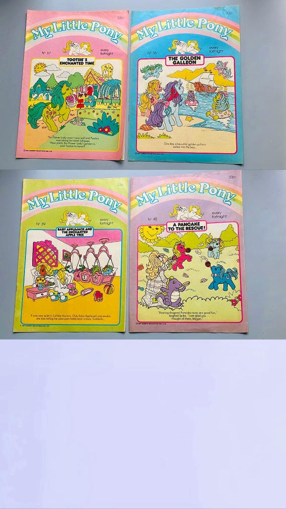 Vintage My Little Pony Comics, CHOOSE YOUR OWN, My Little Pony