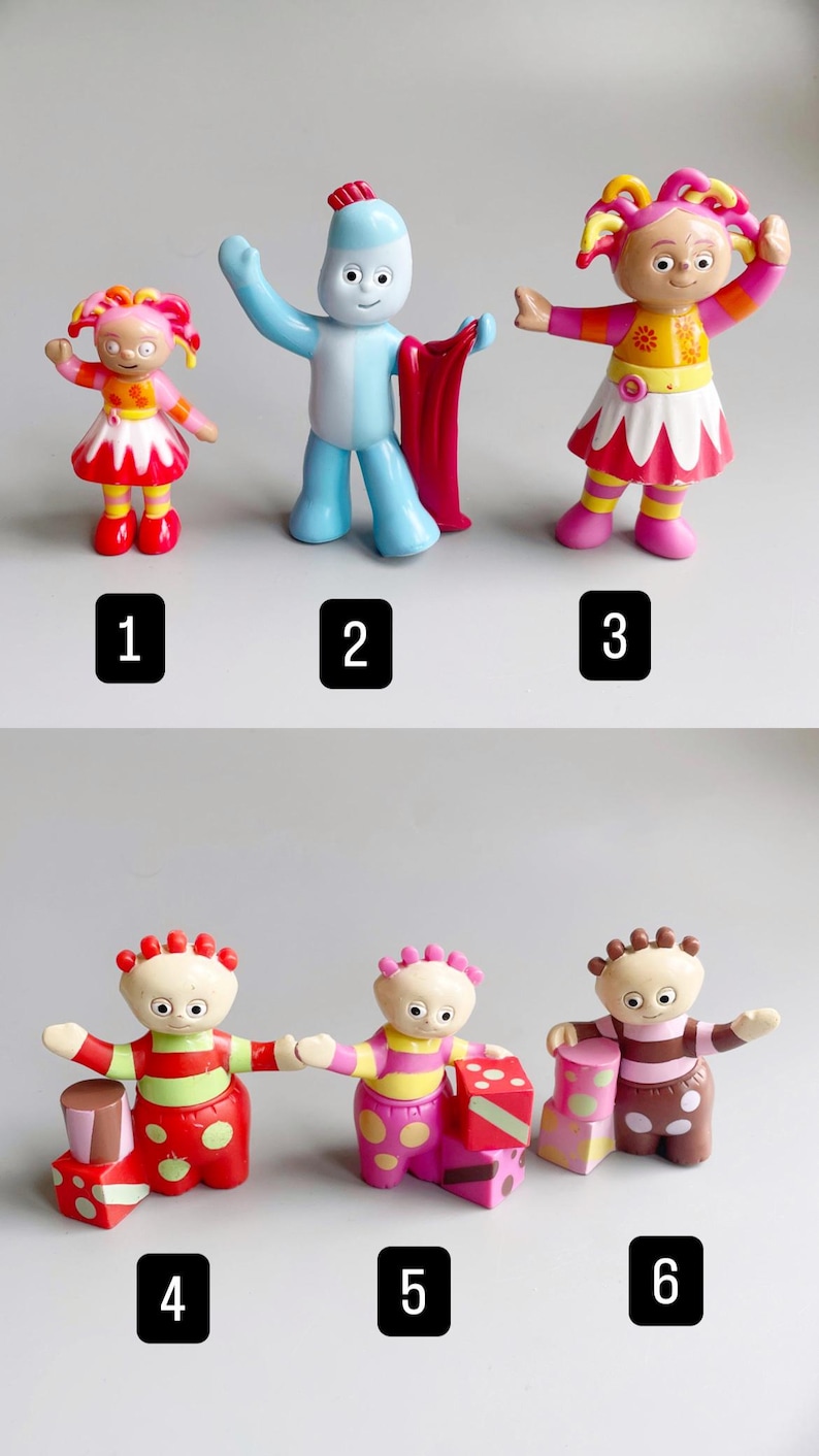 Mini Tombliboos In the Night Garden Mini Figures, CHOOSE YOUR OWN, 2000'S Kids Tv Makka ...