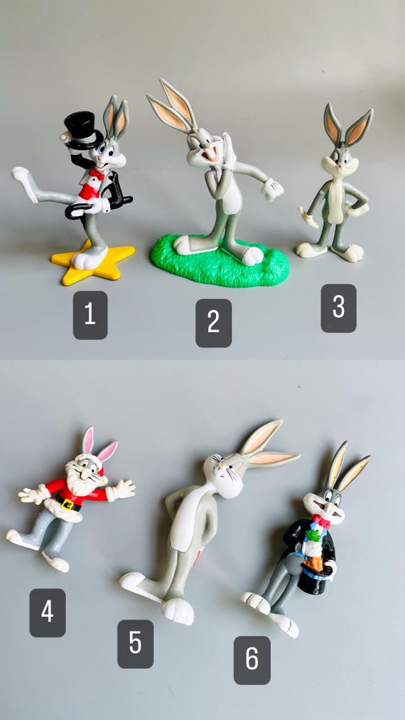 バッグス・バニーのフィギュア、ルーニー・テューンズのミニフィギュア