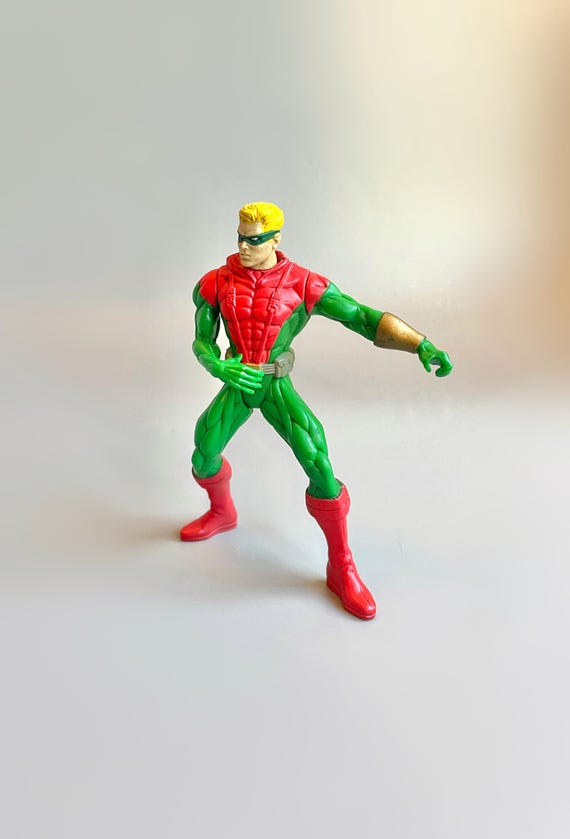 Green Arrow Action Figure, DC Comics Total Justice Kenner 1997