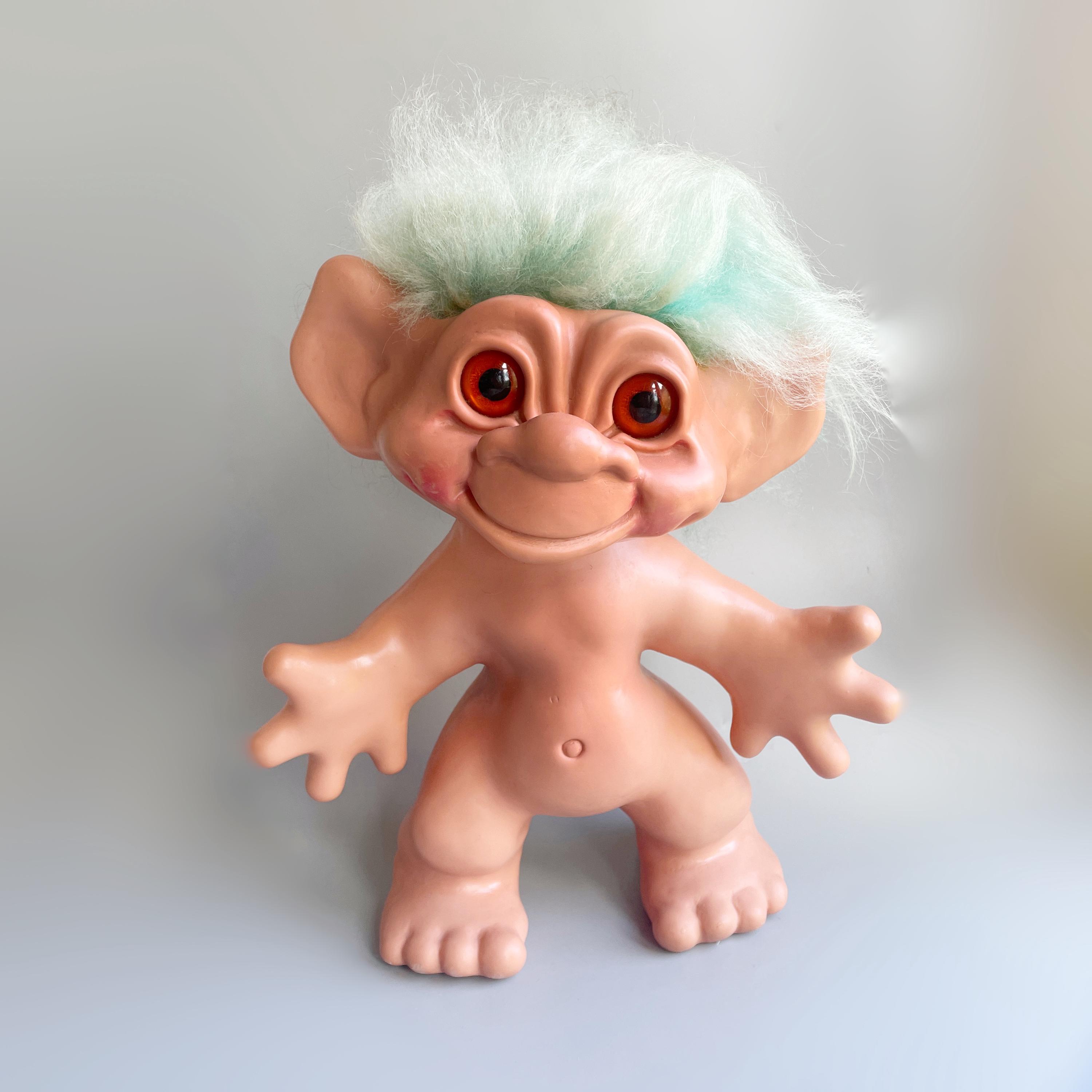 GIANT DAM Troll, Iggynormous 60's Troll / 11” Troll Doll, Vintage