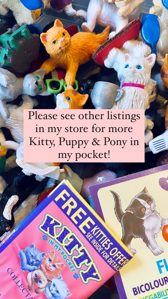 Kitty in My Pocket Toys 90's - CHOOSE YOUR OWN - 90's Meg Kitty in
