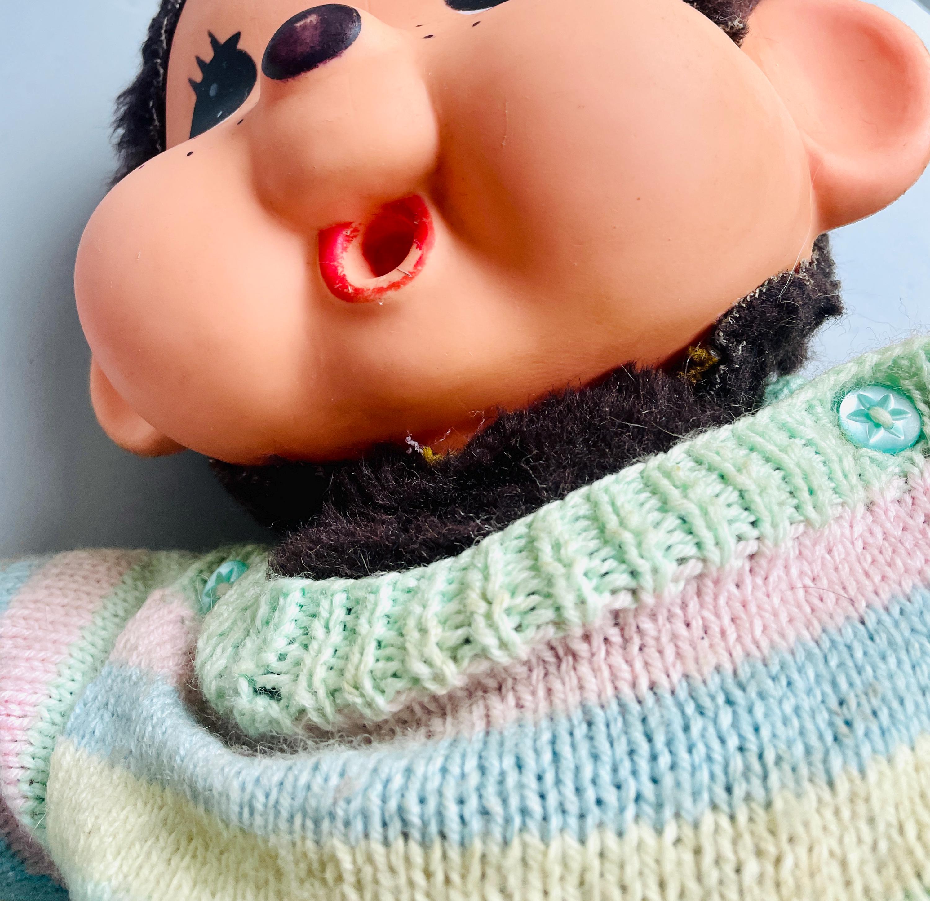 大きなモンチッチぬいぐるみ、ヴィンテージモンチッチ巨大23