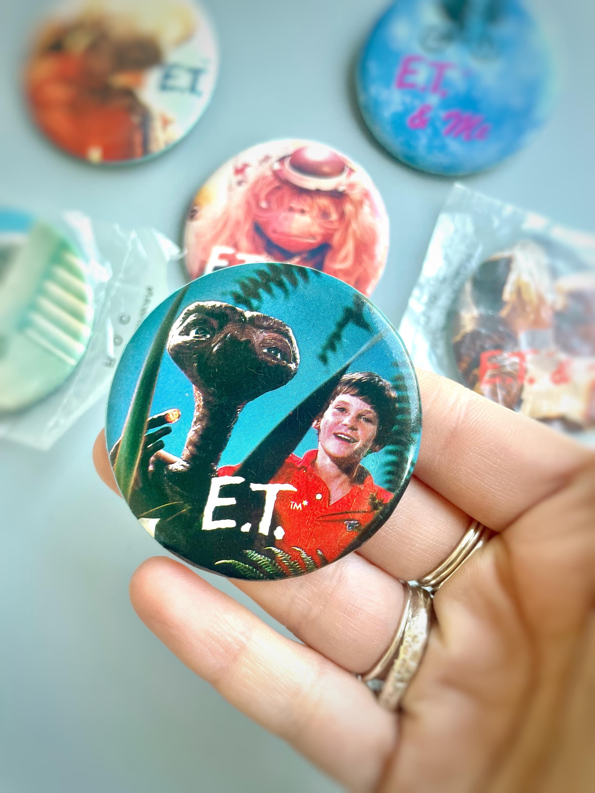 E.T.ピンズボタンバッジ、自分で選べる、ヴィンテージE.T.ピンバッジ 