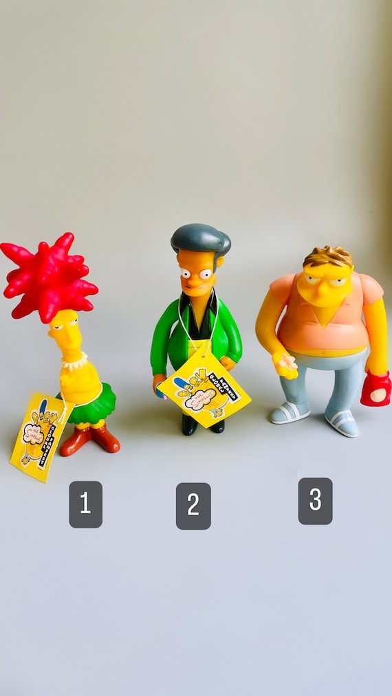 2000s Simpsons Burger King Figures, CHOOSE YOUR OWN, Simpsons