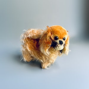 ヴィンテージ シュタイフ ペキー、ペキニーズ犬、オリジナル