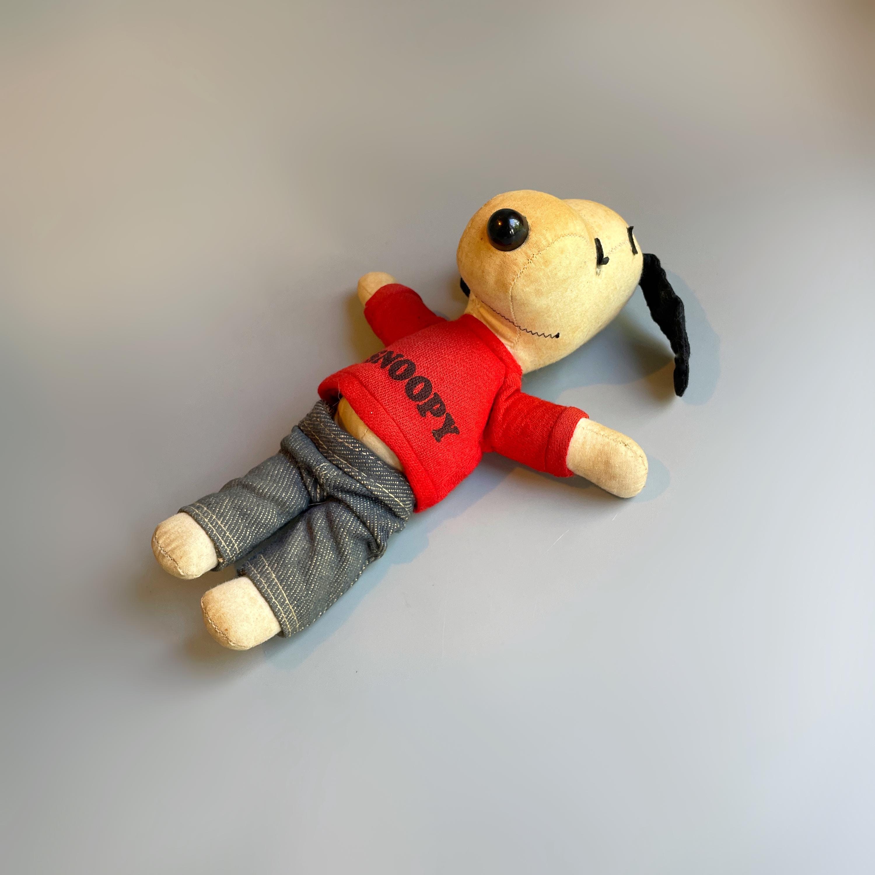 Vintage Snoopy Rag Doll: 1950s-60s Peanuts Collectible - Etsy