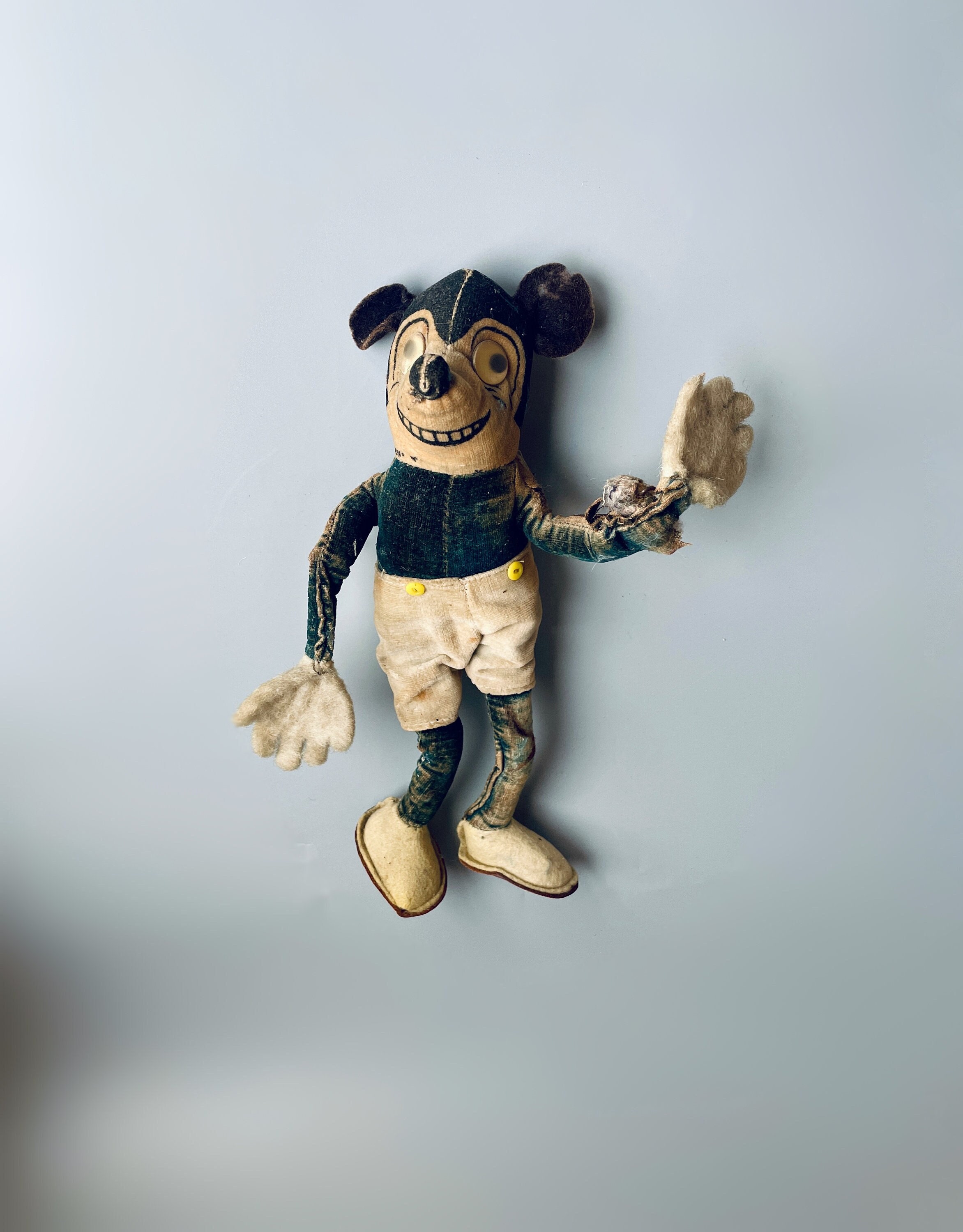 Creepy mickey mouse doll sale