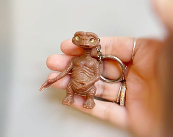 80年代 ビンテージ E.T 映画 宇宙人 キーホルダー 昭和 レトロ 当時物 80年代 ビンテージ E.T 映画 宇宙人 キーホルダー 昭和 レトロ 当時物