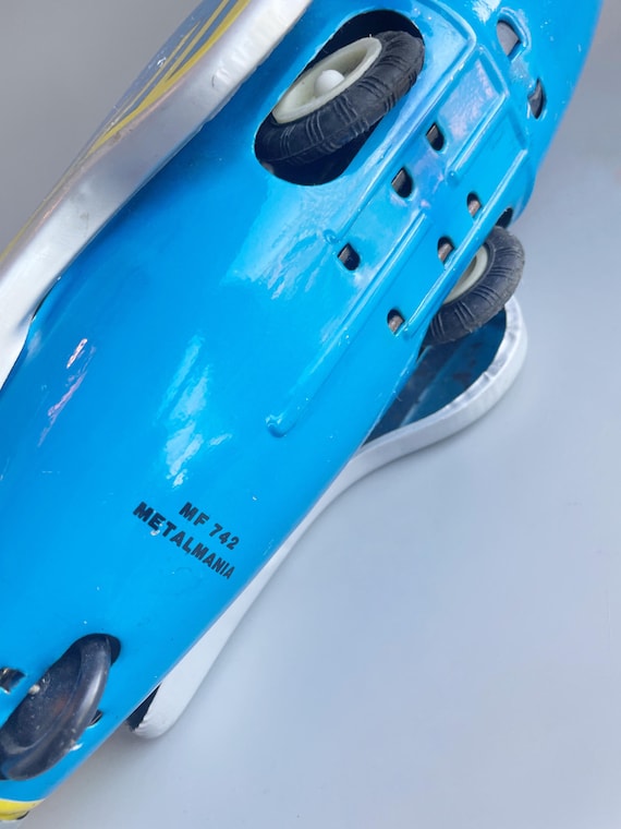 スペースパトロール ブリキプレート ロケット ロボットドライバー