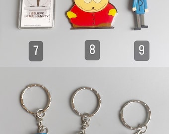 ビンテージ サウスパーク キーホルダー、お好きなものをお選びください