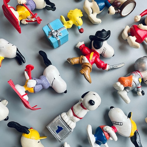 Snoopy Plastic Figurine, CHOOSE YOUR OWN, United Feature 1966