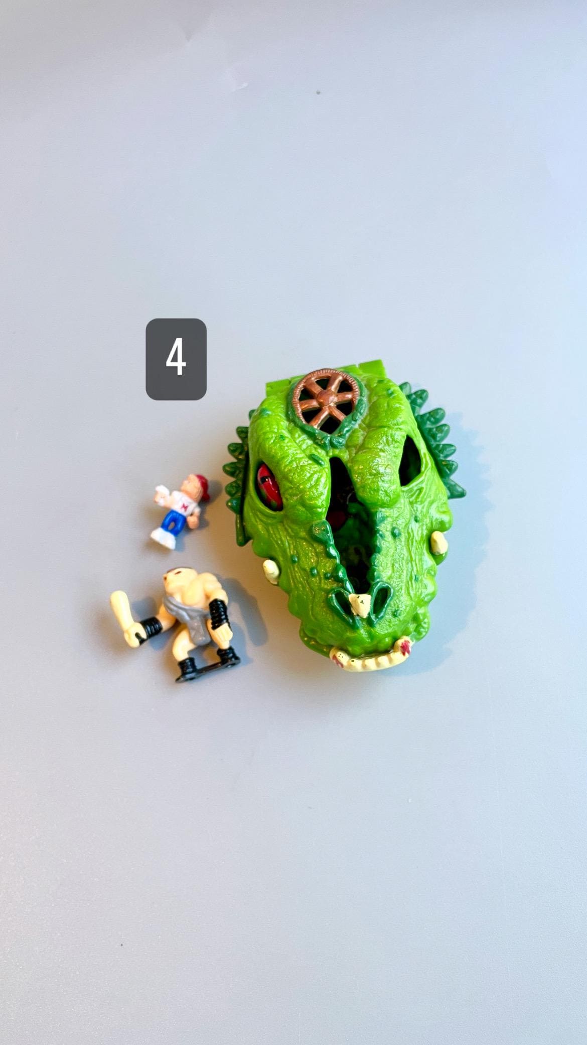 MIGHTY MAX – Crânes Diaboliques Lockjaw – Ideal – Neuf Sous Blister – Version Française