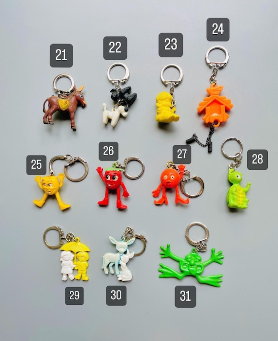 ヴィンテージキーホルダー 1960年代、70年代、80年代のキーリング