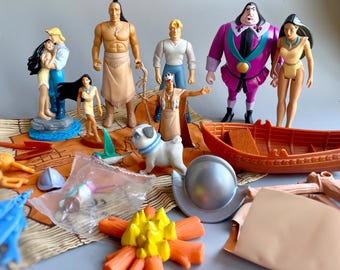 ヴィンテージ ディズニーのポカホンタス フィギュア、自分で選んで、90