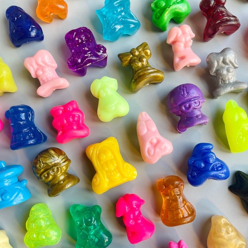 Gogo's Crazy Bones Mystery Bundle, Vintage Crazy Bones 90's Toys