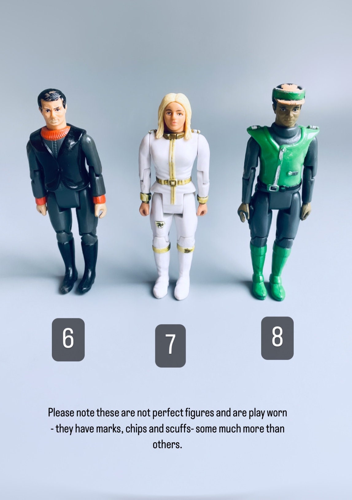 キャプテン・スカーレットのフィギュア、自分で選ぼう、キャプテン