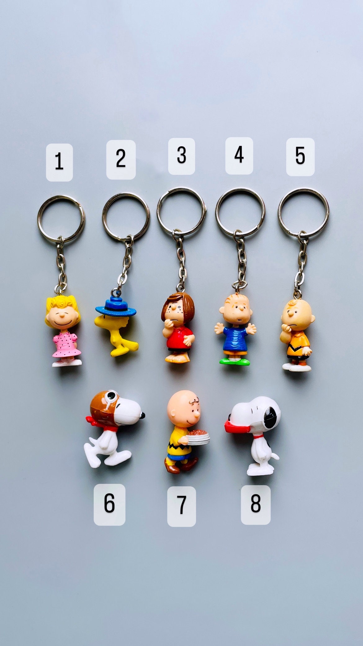 SNOOPY - SNOOPY BENDABLE KEYCHAIN vintage スヌーピー SNOOPY BENDABLE KEYCHAIN vintage スヌーピー