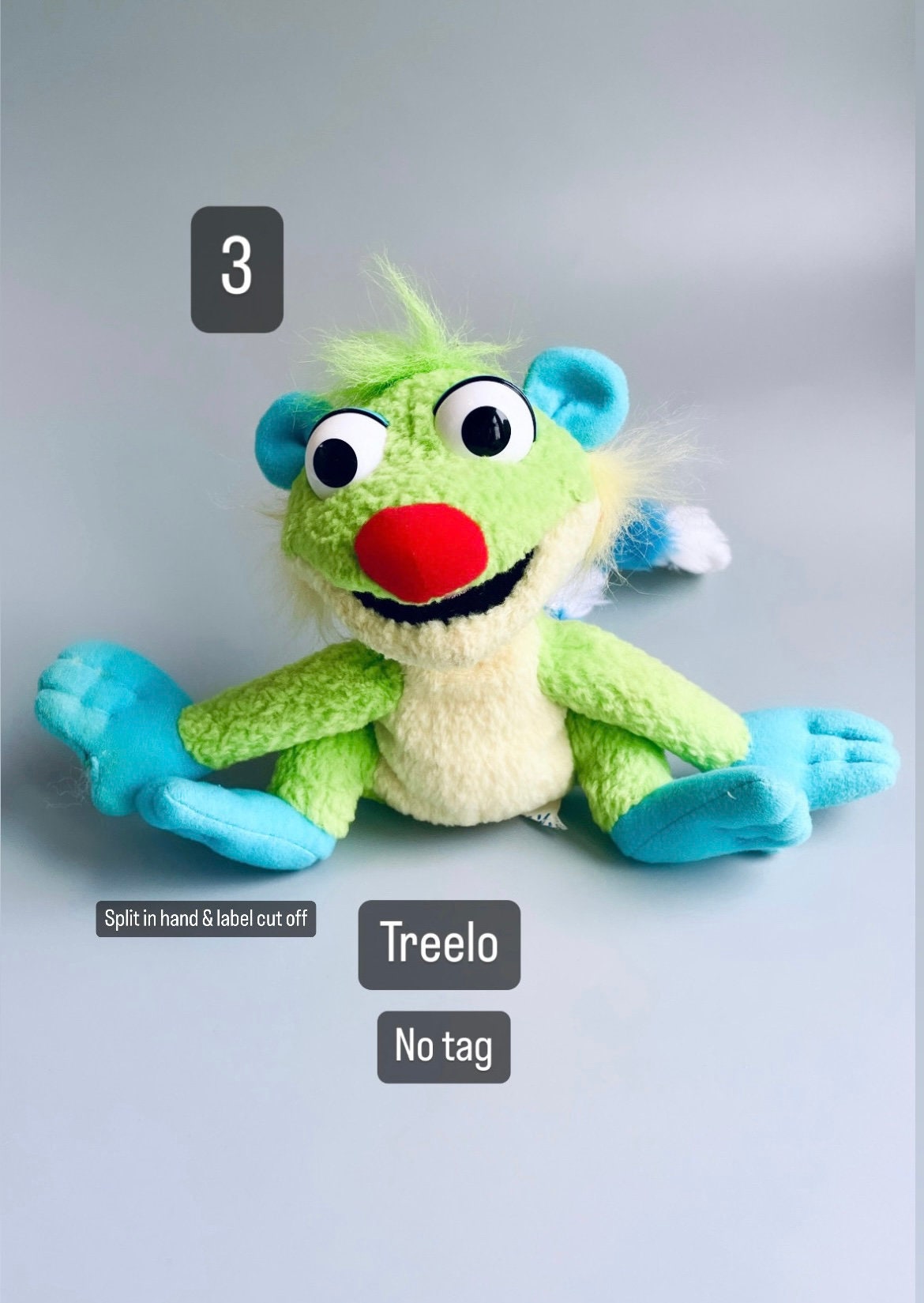 Treelo Merch Treelo Bear in the Big Blue House Lemur, CHOOSE YOUR OWN, Treelo Green ...