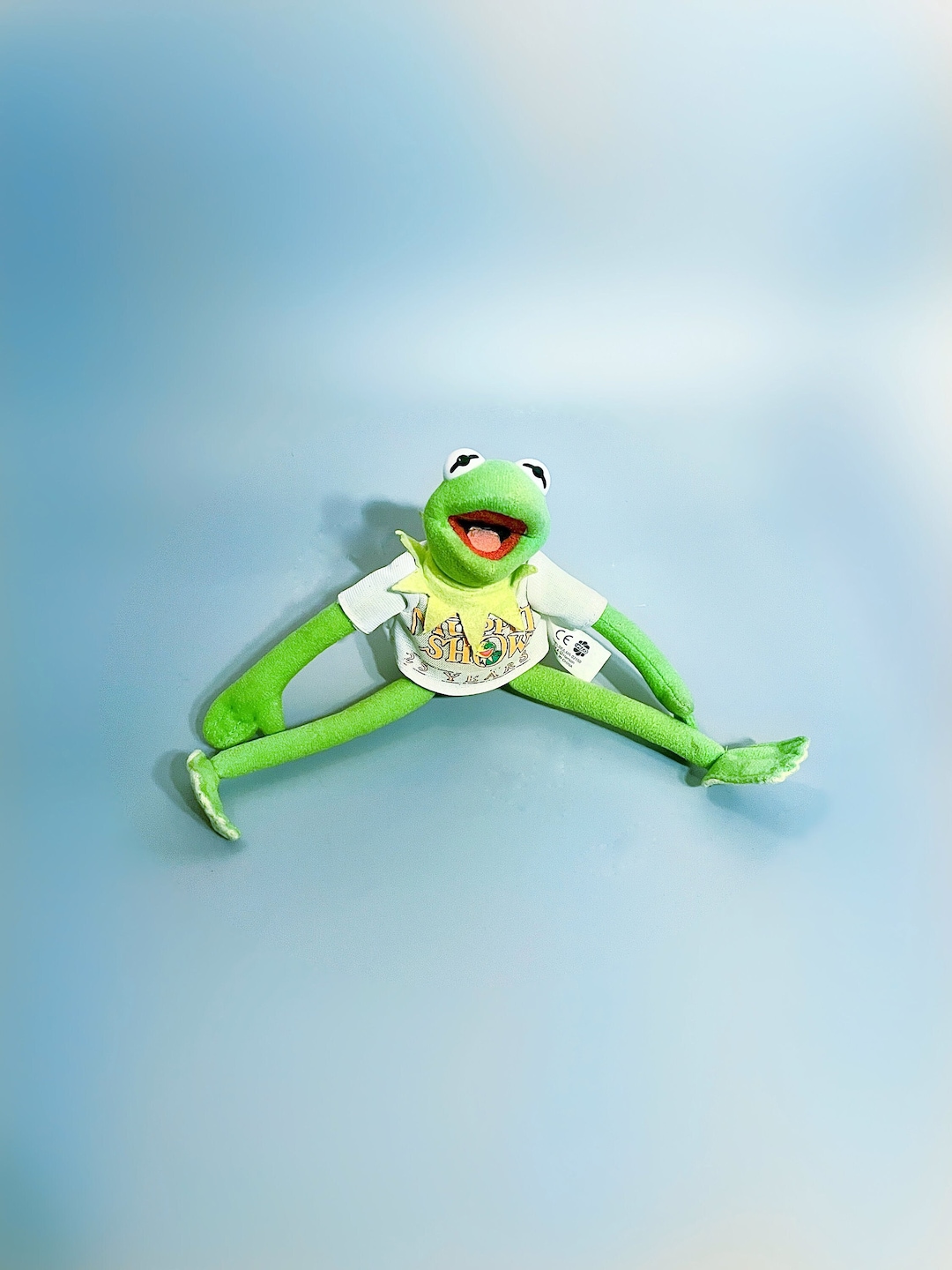 The Muppets 25th Anniversary Kermit Plush Keychain With T Shirt, Kermit